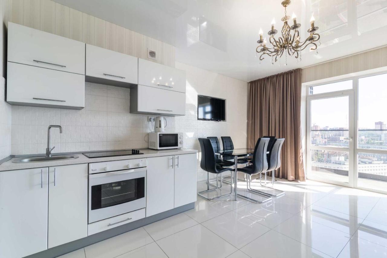 Lux Most City Area, Panoramic City View Dnipro Exterior photo